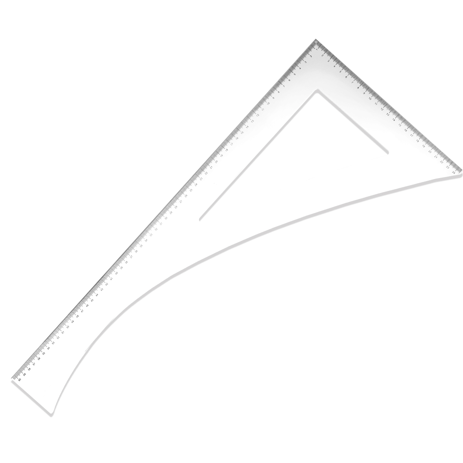 Shenkir 60cm Acrylic Quilting Ruler #L60-S