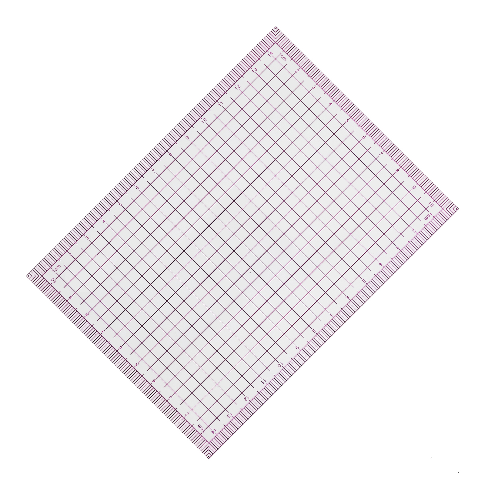 Shenkir 11cm Plastic Quilting Ruler #QR1511-E