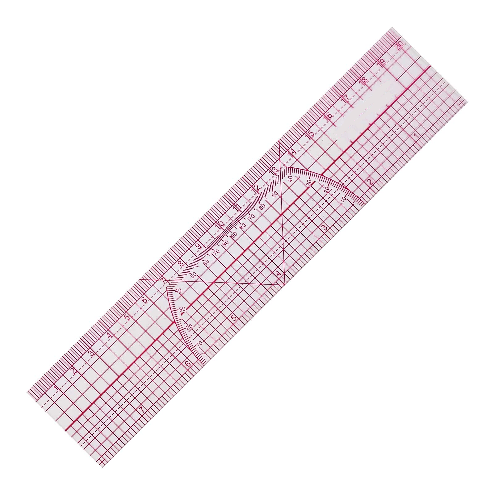 Shenkir 8" & 20cm Graph Ruler #R0820