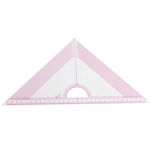 Shenkir 30cm Plastic Triangle Ruler #T30