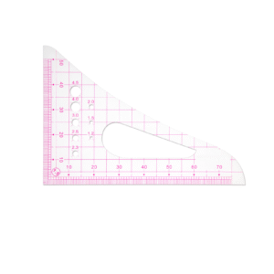 Shenkir 1:5 Plastic Triangle Ruler #TSR15
