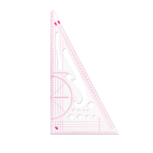 Shenkir 1:3&1:4&1:5 Plastic Triangle Ruler #TSR345