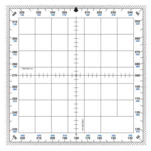 Shenkir Square Aviation Protractor #PP-1