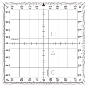 Shenkir Square Aviation Protractor #PP-2