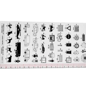 Shenkir 20cm & 8inch Ranging Card #RC-20